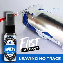 

50/100ml Strong paint removal spray Quick Portable Car Paint Removal Car Maintenance Cleaning Tool Anti Corrosive Spray Dropship