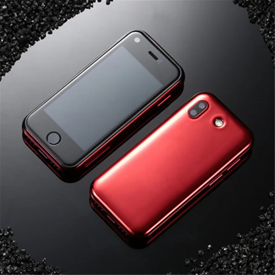 Супер мини смартфон Android SOYES XS 8S 7S 6S четырехъядерный 5,0 M Dual SIM Google Play Карманный смарт мобильный телефон - Цвет: 8S Red 1GB 8GB