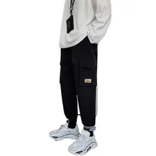 Мужские брюки, уличная одежда, брюки для бега, мужские спортивные штаны, повседневные штаны для фитнеса, летние штаны-шаровары, Мужская одежда, брюки