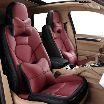 

KADULEE Custom Leather car seat cover For Renault Kadjar Koleos Megane II Laguna Latitude Fluence Scenic Captur Talisman cars