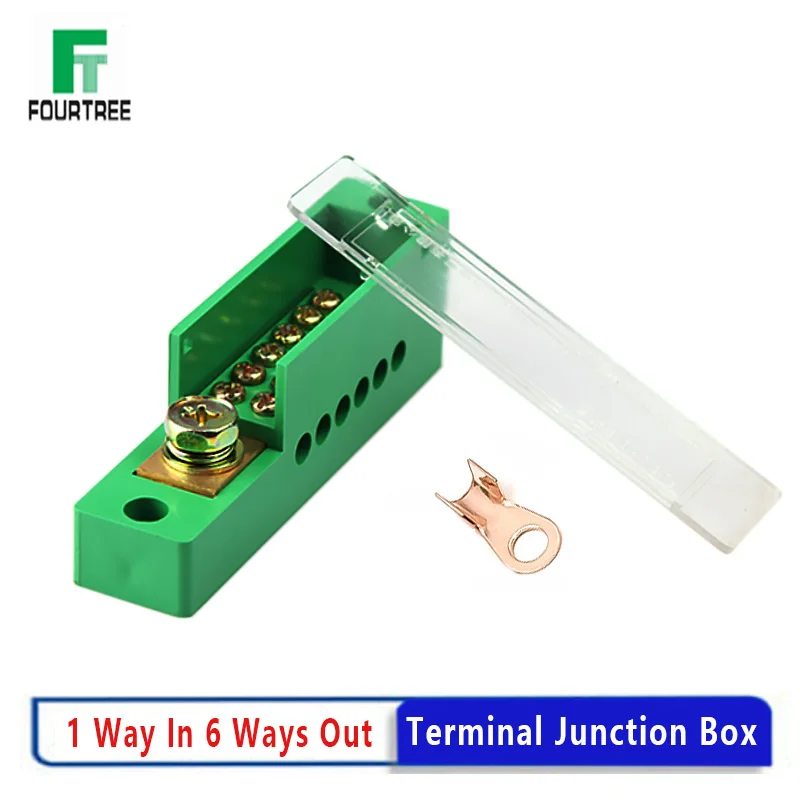 1pcs Unipolar Splitter Terminal Junction Box Metering Wire