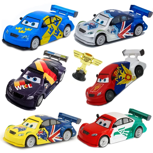 Disney Pixar-Ensemble de jouets Cars 1 2 3 pour enfants, Mini Infrains,  Casque de jeu Mcqueen, Jackson Storm, Alliage métallique, Modèle de  voiture, 1:55, Cadeau pour garçon - AliExpress