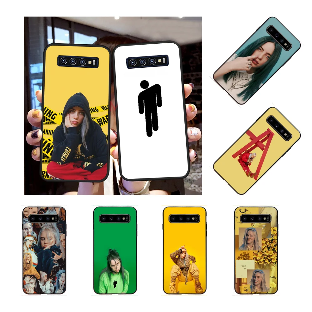 

NBDRUICAI Billie Eilish Khalid Lovely Hard Phone Case Cover for Samsung S9 plus S5 S6 edge plus S7 edge S8 plus S10 E S10 plus
