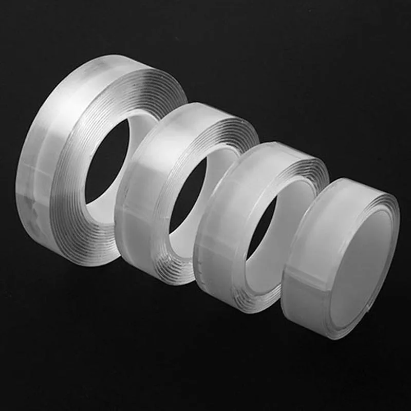 

2/3/5m Multi Function Nano Magic Tape Gecko Tape Double Sided Sticky Gekkotape Adhesiva Reusable Transparent Waterproof Tape