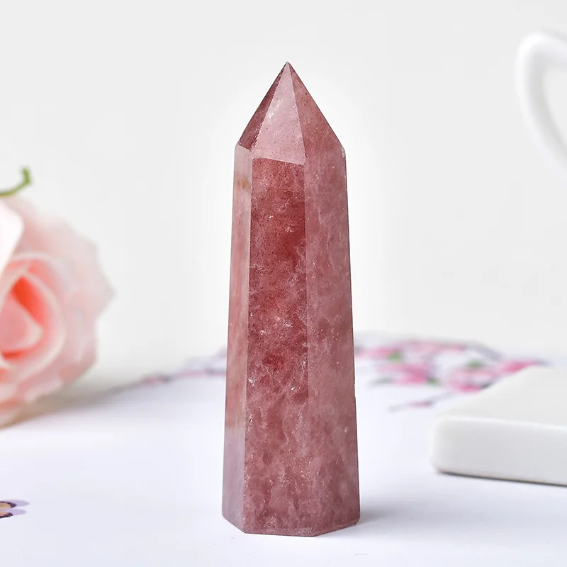 Natural Healing Crystal Point Wand Set – 36 Vibrant Colors of Polished Stone Towers for Energy, Meditation, and Home Décor