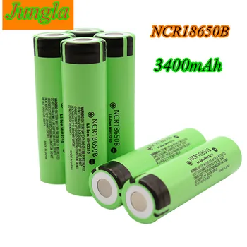 

2020 Original 18650 Battery NCR18650B 3.7V 3400 mah 18650 Lithium Rechargeable Battery For Flashlight batteries