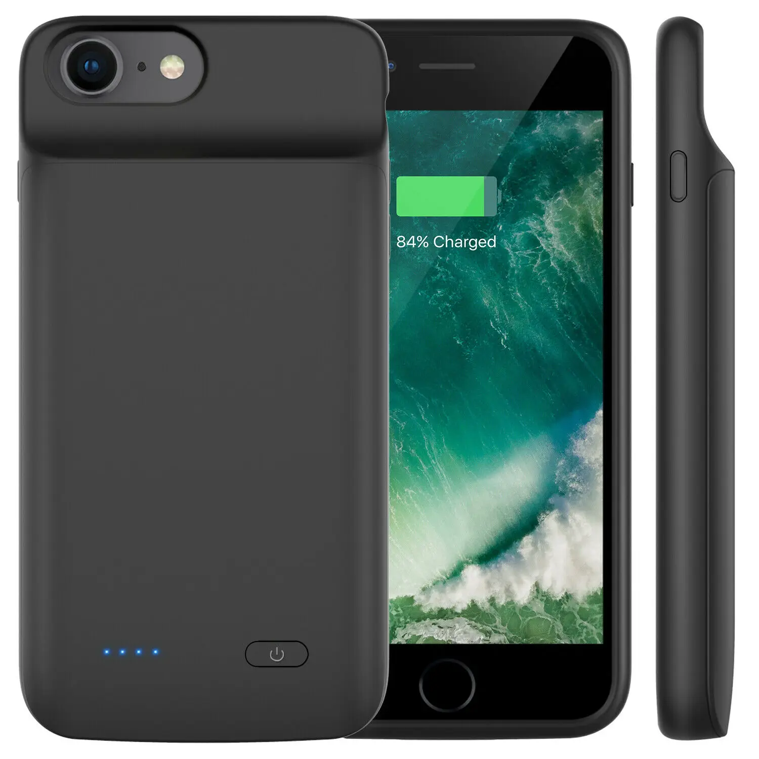 3200-7200 мА/ч для iPhone 6, 6s, 7, 8 Plus, X, XS, чехол для внешнего аккумулятора, магнитный портативный внешний аккумулятор, быстрая зарядка, защитный чехол - Цвет: 3200mAh 6 6s