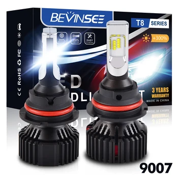 

9007 HB5 HB2 Hi/Lo Beam Car LED Headlight Kit H4 9003 9004 HB1 H7 H8 H13 9004 9005 HB3 9006 HB4 9012 6500K 8000LM 60W Fog Light