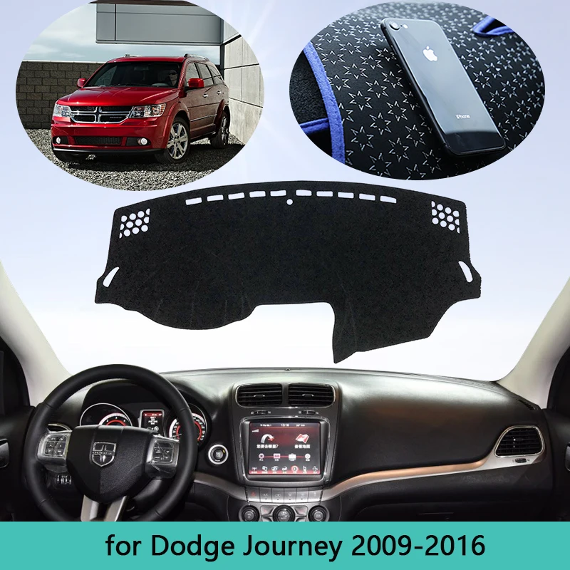 Крышка ковра приборной панели автомобиля для Dodge Journey Fiat Freemont 2009 ~ 2016 Dash коврик