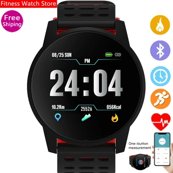 

New KY108 Smart Watch IP67 Waterproof Heart Rate Monitor Blood Pressure Fitness Tracker Smartwatch GPS Sport Watch Android Ios