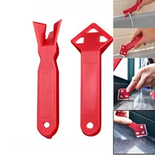 2 pièces/ensemble Mini grattoir manuel outil de nettoyage carrelage nettoyant enlever la colle de Surface pelle résiduelle outil à main pratique nettoyant pour sol