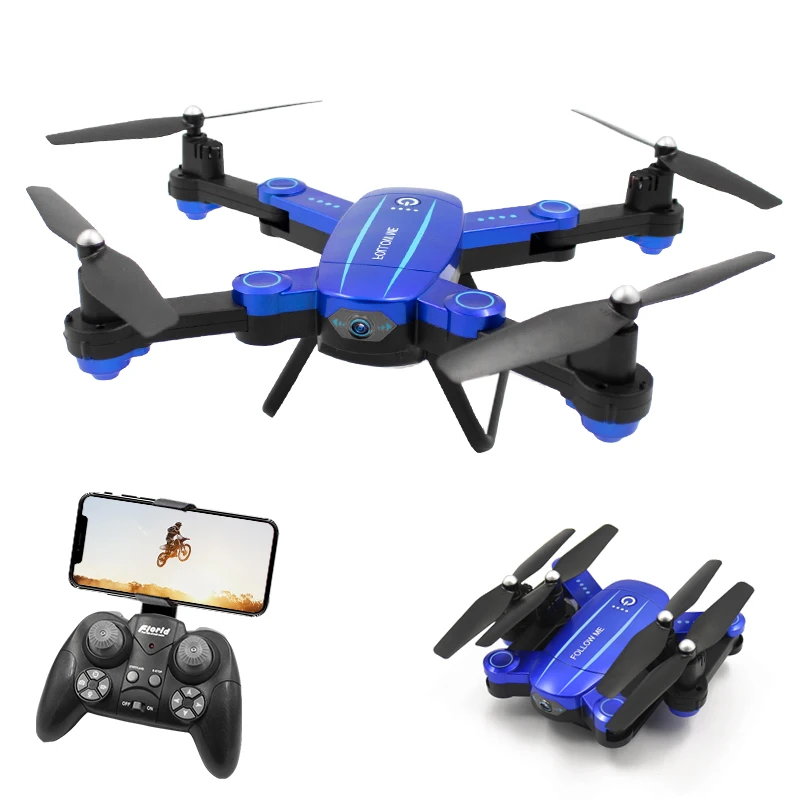 Универсальный Дрон FPV Дроны с HD камерой RC вертолет двойная камера Дрон складной Дрон Квадрокоптер