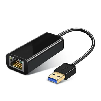 

1000Mbps Lan Desktop Computer TV BOX Network Card Ethernet Adapter Durable USB3.0 To RJ45 Gigabit Laptop RTL8153 For Win 7 8 10