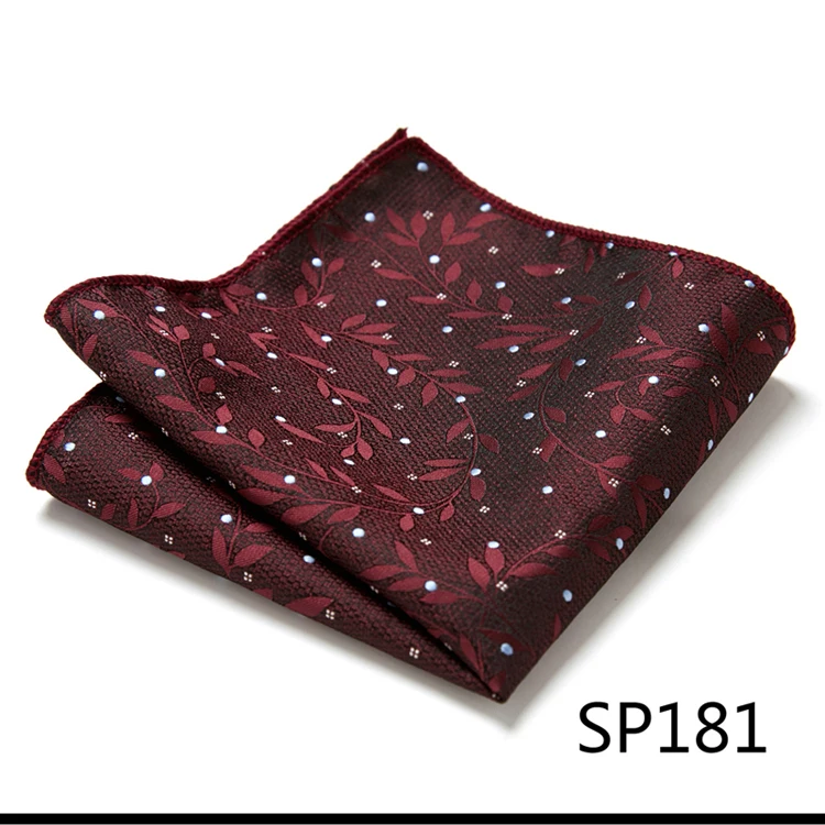 Newest style  Brand Factory Sale Top grade  Pocket Square Paisley Dropshipping Clothing accessories Memorial Day Fit Workplace