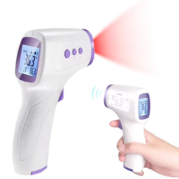 

Digital Infrared Thermometer Scanner Gun Forehead Non-contact body Portable Termometro Baby/Adult Temperature with Lcd Display