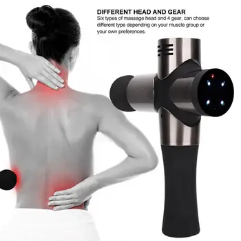 

Relaxation Treatments 100-240V Pain Relief Muscle Fascia Fatigue Massager Body Relax Machine Massage Gun