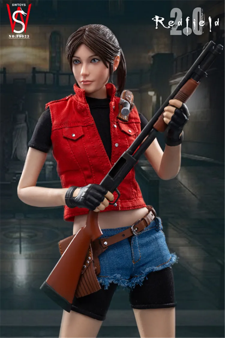 SWTOYS FS023 1/6 Redfield Claire 2 0 Коллекция фигурка для фанатов праздничный подарок|Игровые