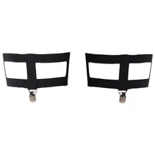 JLX. Жгут Черный 4 клип чулки подвязки пояс тело жгут женщина Связывание Сексуальное белье готическое панк ноги жгут рейв чулок