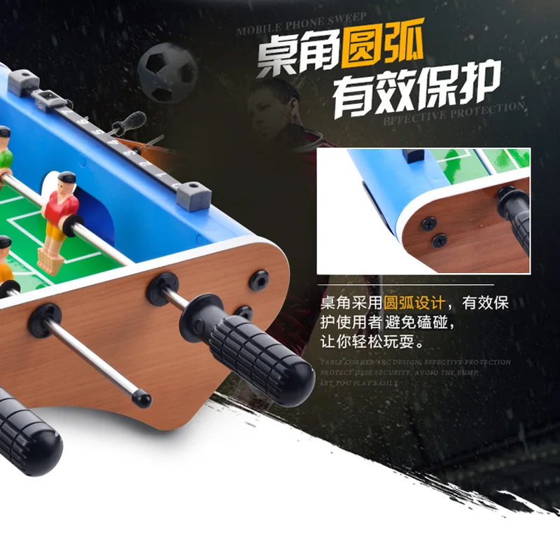 

Large Size Four Bars Table Football Machine Football Game Table Football Parent And Child Toy Gift