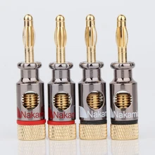 

12Pieces Nakamichi Banana Plug Wire Cable Connectors AWG 2 Gauge