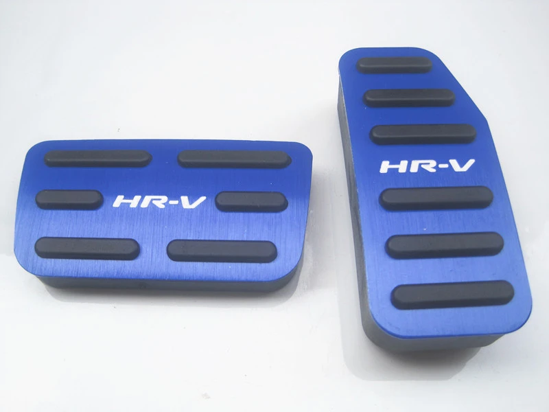 Автомобильные педали для Honda HRV педаль акселератора педаль тормоза Подножка педаль - Название цвета: AT