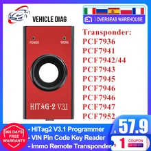 HITAG 2 ключевой программист HiTag2 V3.1 программист VIN Pin-код ключ считывания Immo дистанционного транспондер универсальный диагностический инструмент WINXP HITAG 2 ключевой программист HiTag2 V3.1 программист VIN Pin-код ключ считывания Immo дистанционного транспондер универсальный диагностический инструмент WINXP