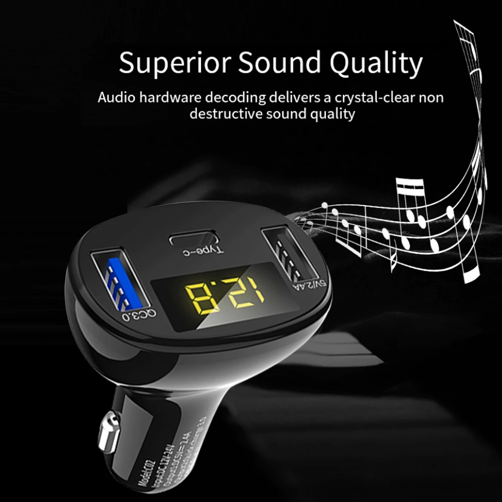 5 V/2.4A QC3.0 Dual USB быстрая зарядка автомобиля зарядное устройство для Зарядное устройство Прикуриватель разъем адаптера Универсальное автомобильное USB Зарядное устройство AC/DC 12 V-24 V