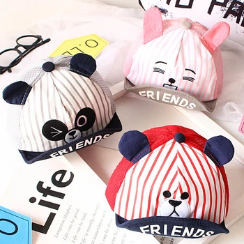 

Cartoon Children Summer Soft Sunhat Leisure Casual Fashion Comfortable Chic Thin Boy Girl Breathable Outdoor Daily Hat