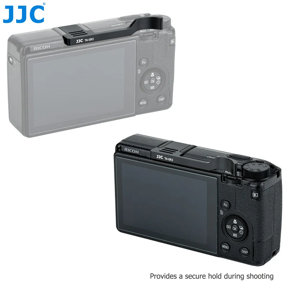 Polegares para Cima Aperto de Mão Titular para Ricoh Acessórios da Câmera de Alumínio Capa de Sapato Iiix Gr3x Gr3 Quente Boné Jjc gr Iii ii - Image 6