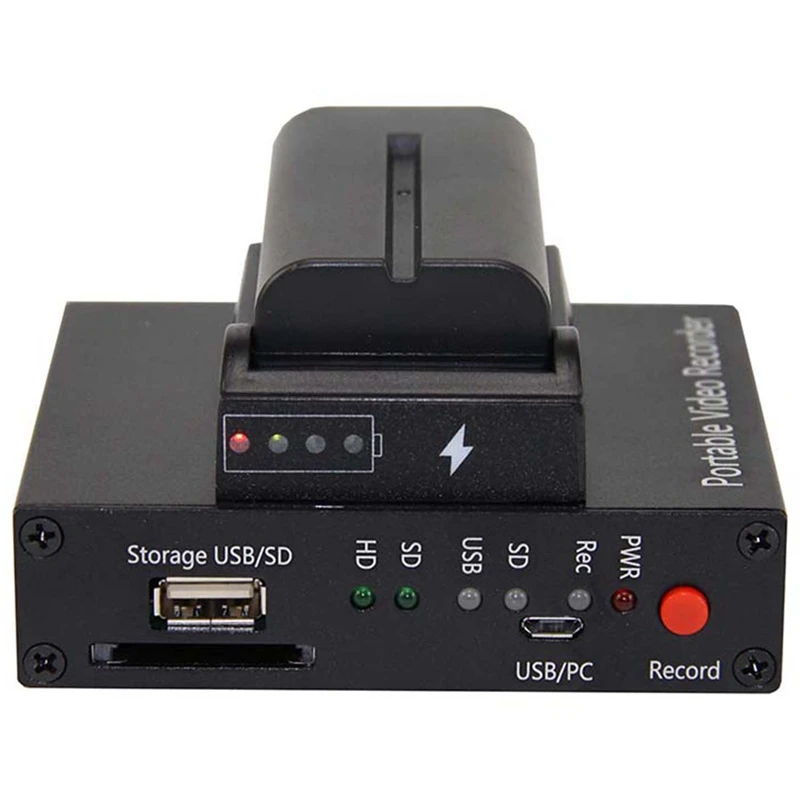  Portable Video Recoder Camera Video CVBS HDMI Capture Box 1080P 576P