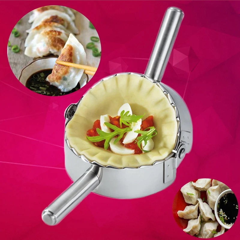 Горячая посуда из нержавеющей стали приспособление для лепки пельменей Pierogi машинка для пельменей для заворачивания нож для выпечки Кухонные аксессуары