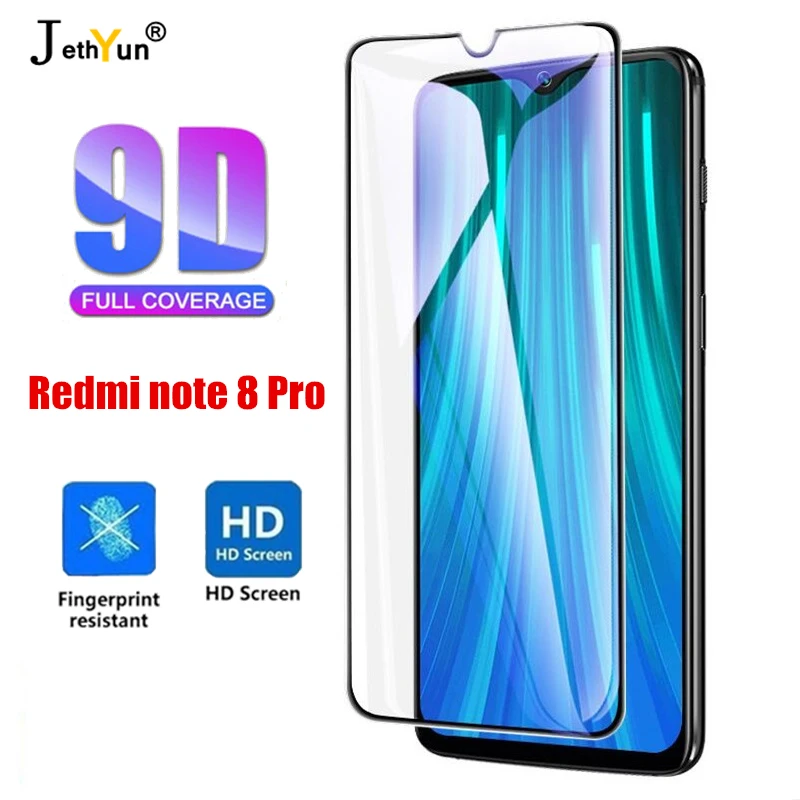 Защитное стекло закаленное для Xiaomi Redmi Note 8 Pro | Мобильные телефоны и аксессуары