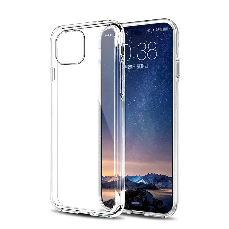 

Ultra Thin Clear Transparent Soft TPU Case For iPhone 11 Pro XS Max XR X 8 7 6 6s Plus Phone Case Cover