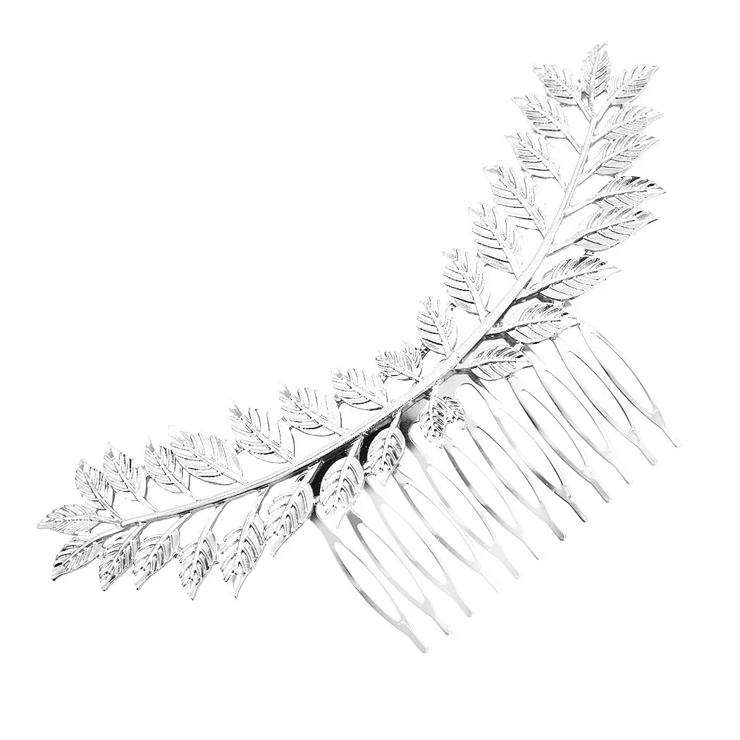 Стиль Мода гребень для волос в виде листьев корейский стиль Популярные уличные оснастки гребень с листьями AliExpress Лидер продаж головной убор