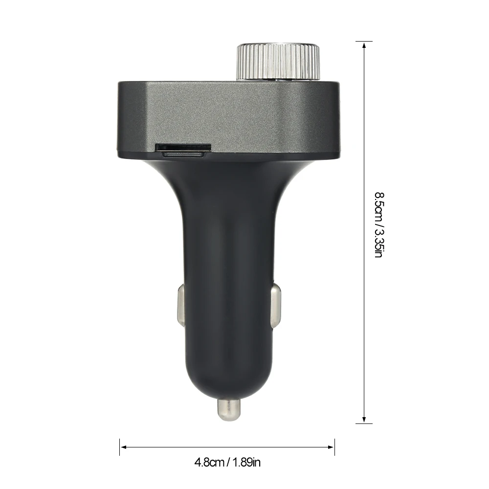 Автомобильный Mp3 музыкальный плеер Bluetooth приемник fm-передатчик двойной USB зарядное устройство Поддержка TF карта U диск музыка Hands-free вызов с микрофоном