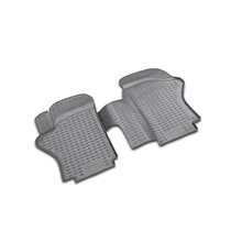 Mats in salon Hyundai H1 Long 1997-2007 2 PCs(PU)(Hendai ash 1