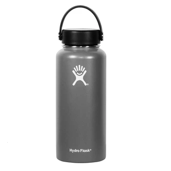 

18oz/32oz Stainless Steel Water Bottle Hydro Flask Coffee Bottle Vacuum Insulated Wide Mouth Travel Portable Thermo Cup