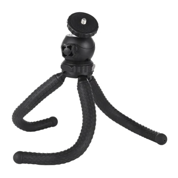 

PULUZ Mini Octopus Flexible Sponge Tripod Holder with Ball Head for SLR Cameras, for GoPro,for Cellphone, 25cmx4.5cm