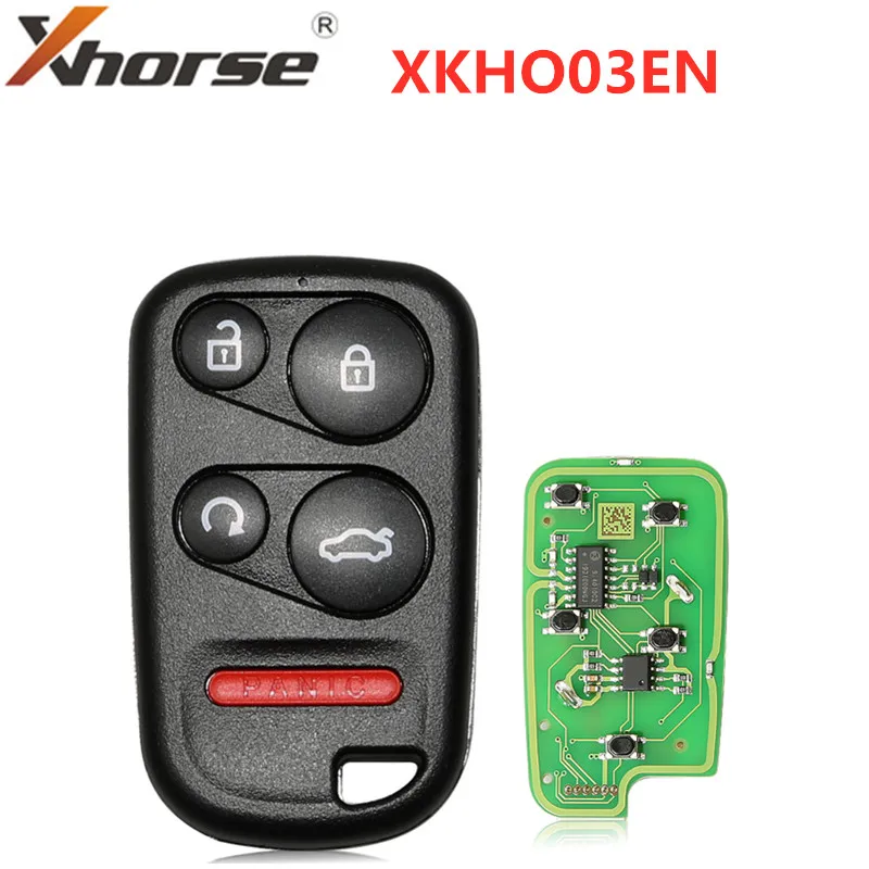 Универсальный дистанционный брелок XHORSE xjo03en для ключа VVDI с кнопкой