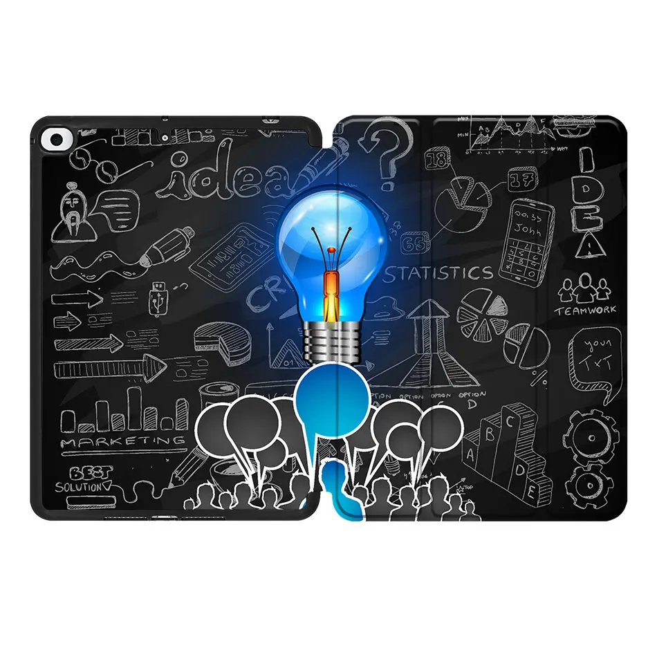IPTPU11 MTT ТПУ мягкий чехол для iPad Mini 5 тонкий PU кожаный флип смарт-чехол для iPad Mini 4 7,9 ''авто сна/Пробуждение чехол для планшета - Цвет: IPTPU11