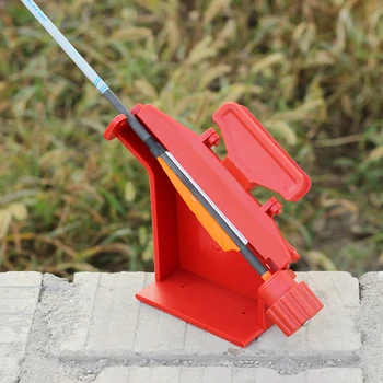 

Bow arrow archery equipment straight feathers spiral feather sticking device various arrow shaft sticking adjustable gears