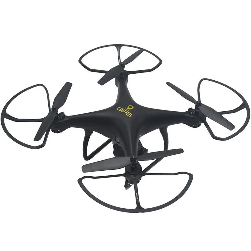 

RISE-Dual Gps Fpv 2.4G 4Ch Rc Quadcopter Drone With Follow Me 720P Hd Camera Wifi Headless Mode Rc Drone