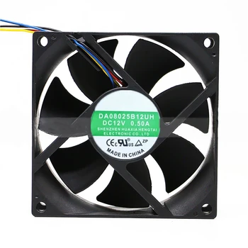 

Replacement DA08025B12UH DC12V 0.50A Cooling Fan Cooler 8CM Graphic Card Heatsink Cooler Repair Kit Accessories