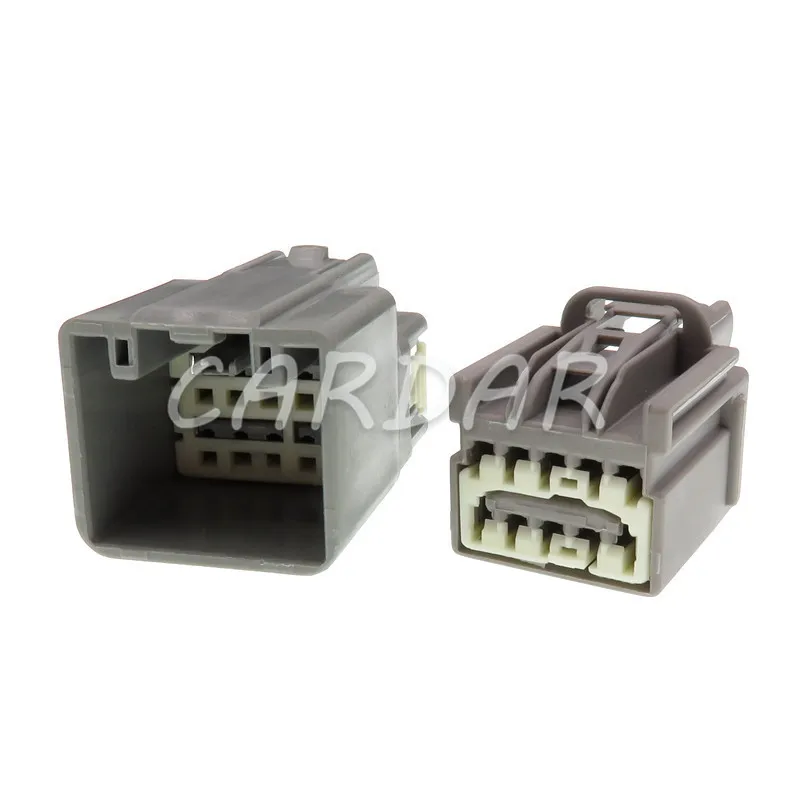 1 Set 10 Pin 7282-6455-40 7283-6455-40 Car Auto Rearview Mirror Cable Socket Connector AC Assembly For Ford