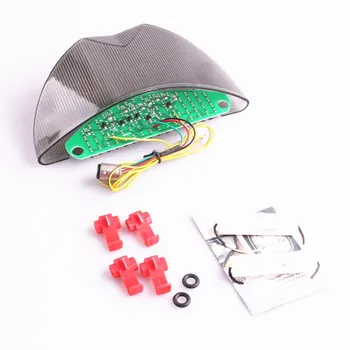 

1 SET Motorcycle LED Integrated Turn Signals Taillight For BMW F1200GS 2004-2007 F650GS 2005-2009 2008 Smoke Motor Accessories