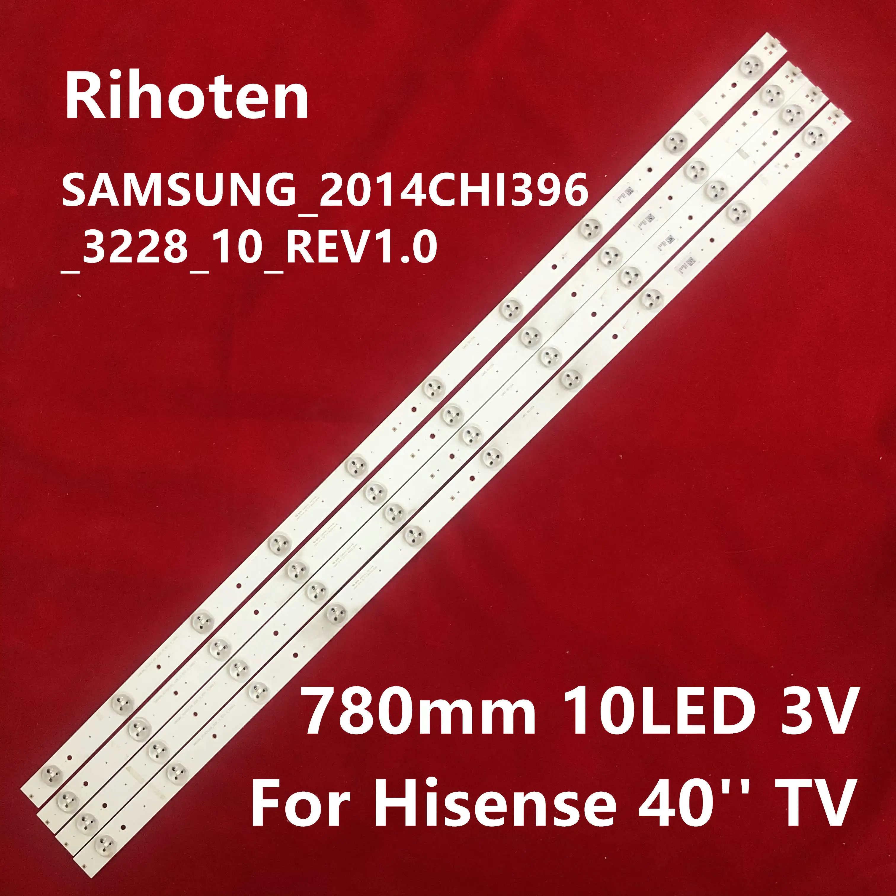 Светодиодный фонарь с подсветкой 10 ламп для Hisense 40 ''TV 40K188 LM41-00105A светодиодный