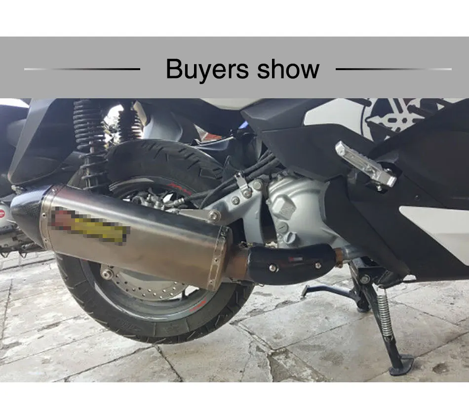 ZSDTRP мотоцикл Akrapovic глушитель крышка из углеродного волокна протектор тепловой щит Защитная крышка