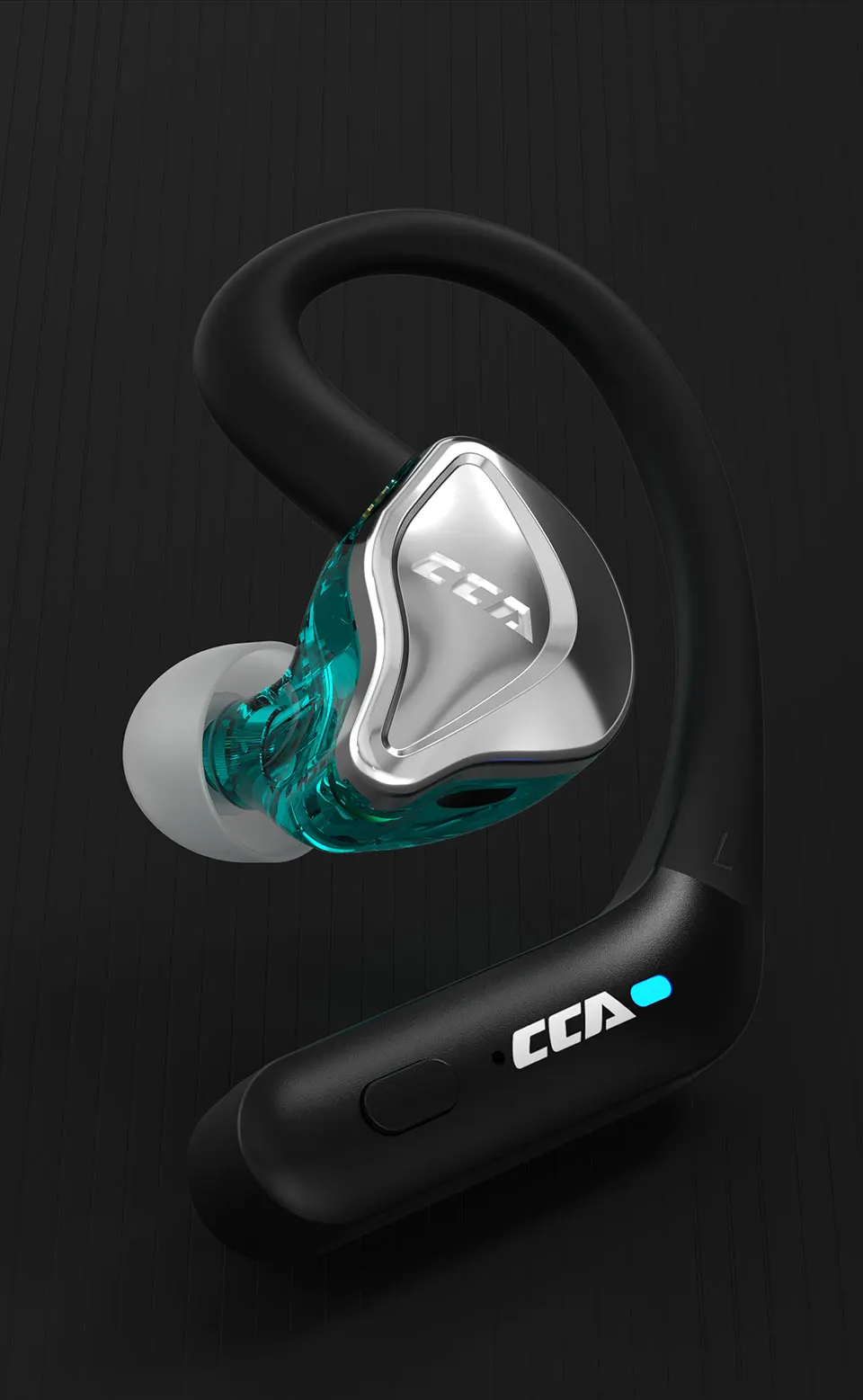 CCA BTX Bluetooth Compatible 5.2 True Wireless Earphones Ear  Sports Earbuds Headset 2 Modes Gamer Headphones Accessories TWS