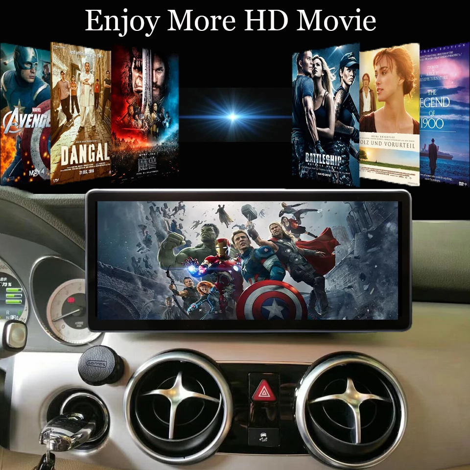 Clearance Car radio Android multimedia audio player For Mercedes Benz GLK X204 2013-2015 10.25 inch touch screen GPS Support Carplay 11