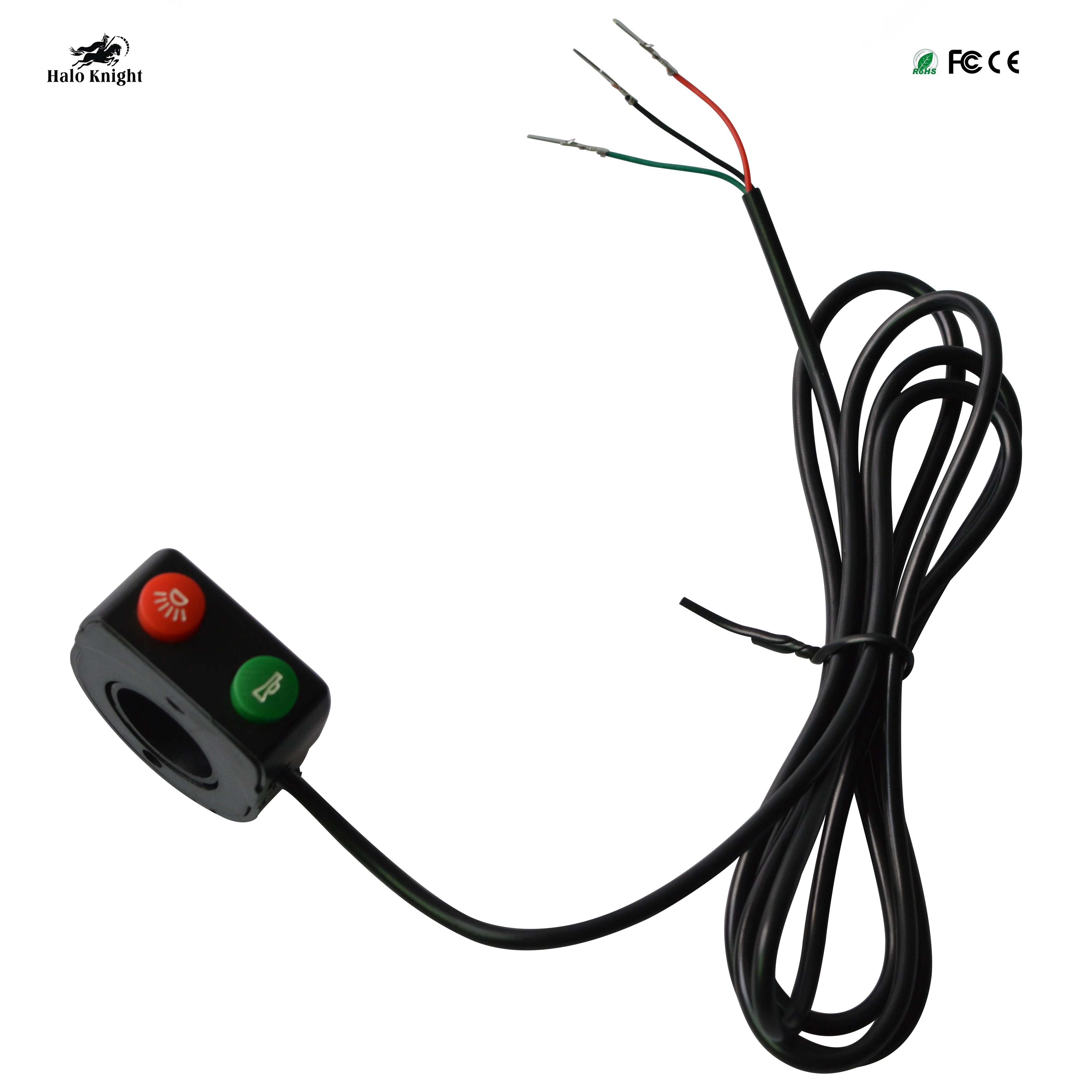 

Halo Knight Commonly Used Switchs of Lamp and Horn for Electric Scooters